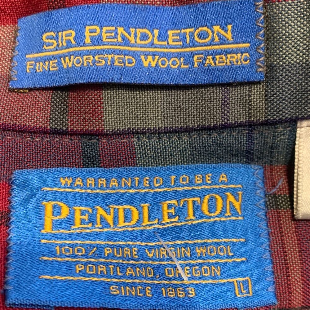 Pendleton, Sir Pendleton, Men's Classic Red And B… - image 6